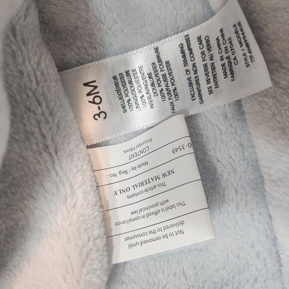 First Wish baby snowsuit bunting sz 3-6 months Hooded Dinosaur print - Picture 7 of 12